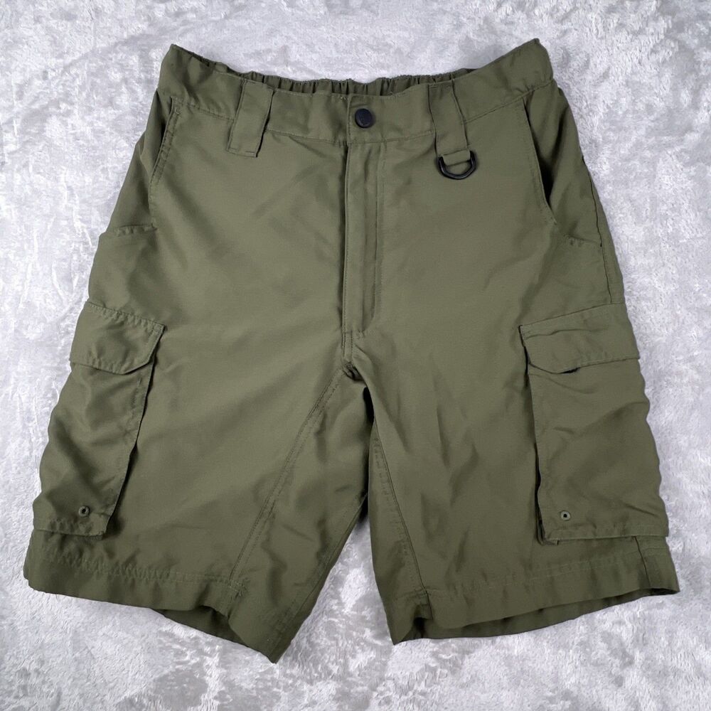 Boy Scouts of America Shorts Classic Switchback Green Cargo Adult Small